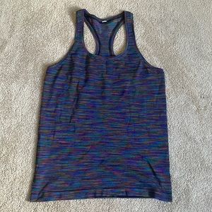Rare Lululemon Rainbow Swiftly Tech Love Tank
